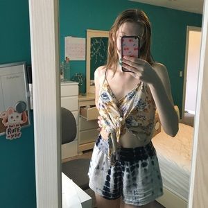 Floral tank top